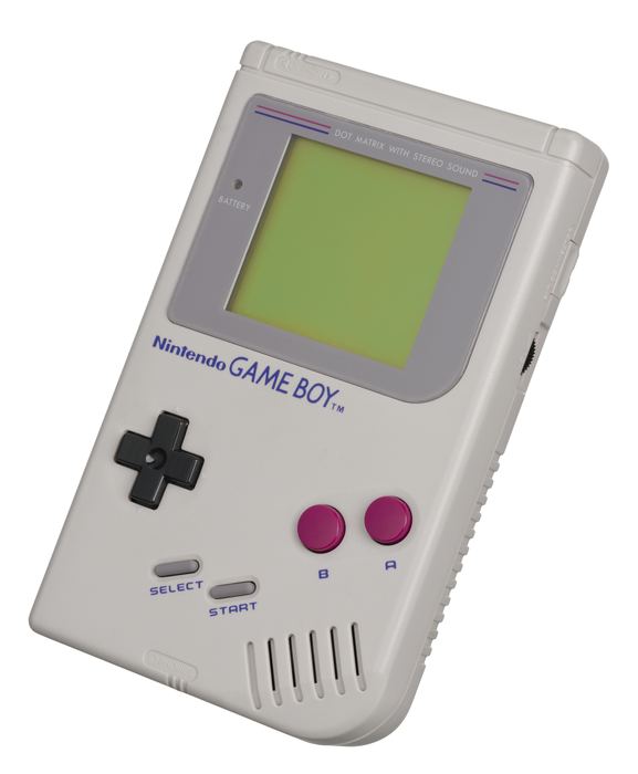 Game Boy на фотографии из Wikimedia Commons